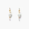 Amour Spiral Earrings White Pearl