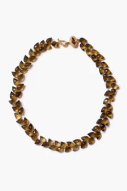 Angie Necklace Whiskey Quartz