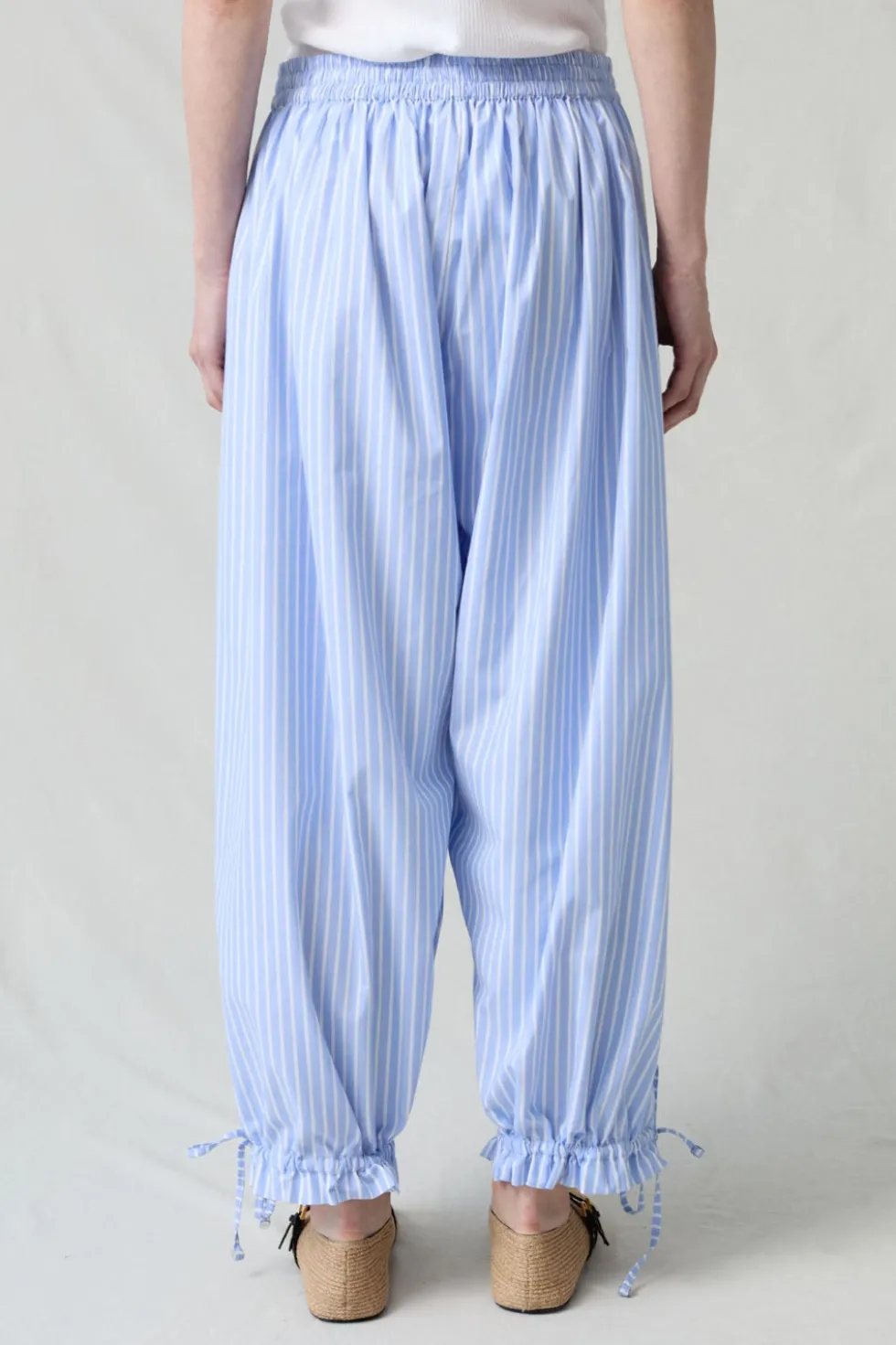 Balloon Pant Blue Stripe