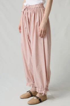 Balloon Pant Pink Stripe