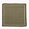 Beaded Floral Bandana Espresso