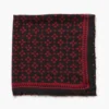Beaded Floral Bandana Sapphire