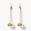 Camille Drop Earrings Citrine