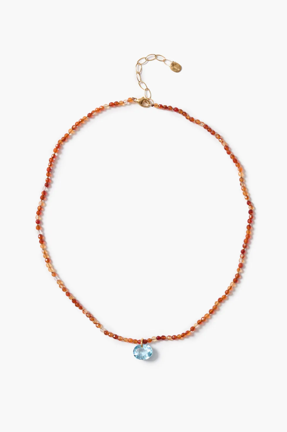 Camille Necklace Carnelian