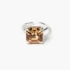Caprice Crystal Toe Ring Champagne