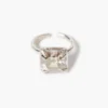 Caprice Crystal Toe Ring Ice