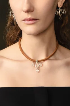 Caroline Collar Necklace Crystal