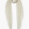 Cashmere and Silk Scarf Honey Dot