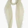 Cashmere and Silk Scarf Light Sage
