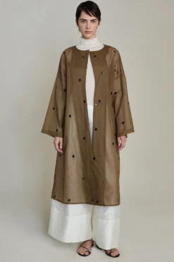 Chandelier Paper Trench Olive