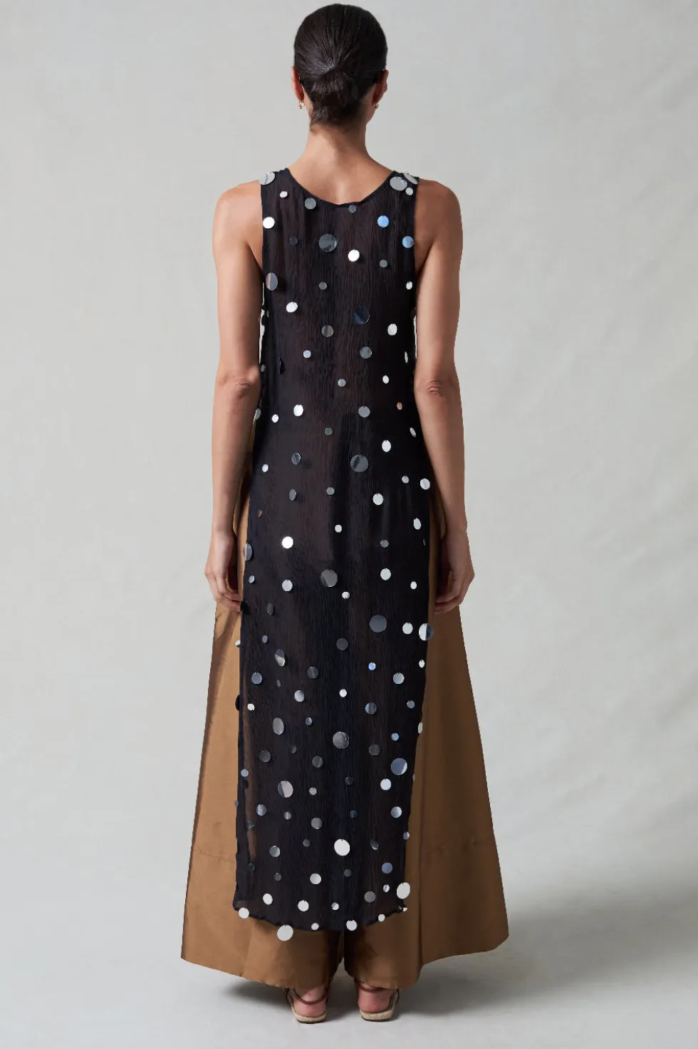 Chloe Sequin Tunic Black