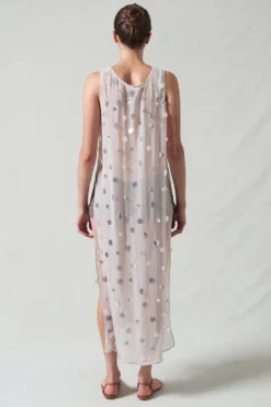 Chloe Sequin Tunic Taupe