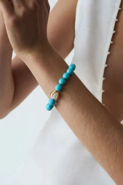Coral Crown Bracelet Turquoise