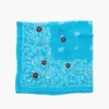 Daisy Embroidered Bandana Capri
