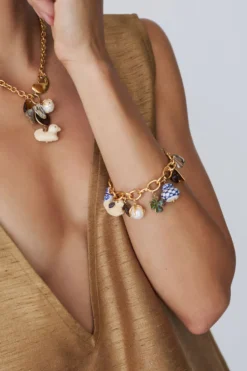 Delft Charm Bracelet Multi