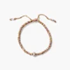 Diamond Pull-Tie Bracelet Multi