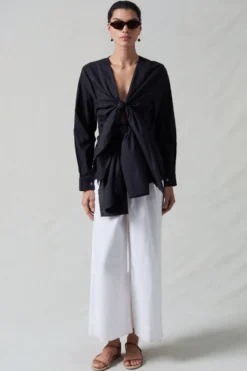 Elena Blouse Caviar