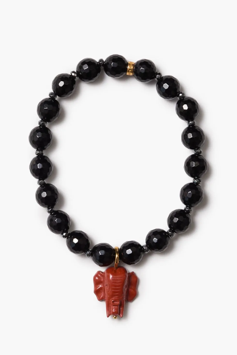 Elephant Bracelet Onyx