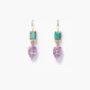 Fern Earrings Amethyst