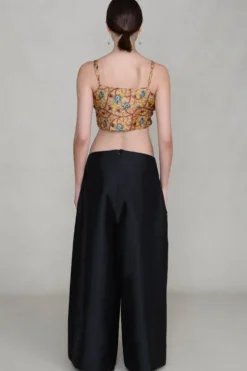 Flora Wrap Top Marigold