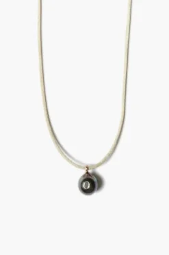 14k Bond Cord Necklace Tahitian Pearl