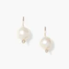 14k Kaia Earrings White Pearl