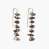 Ladder Earrings Peacock Pearl