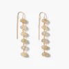 Ladder Earrings Rutilated Quartz