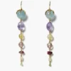 Lark Tiered Drop Earrings Multi Mix
