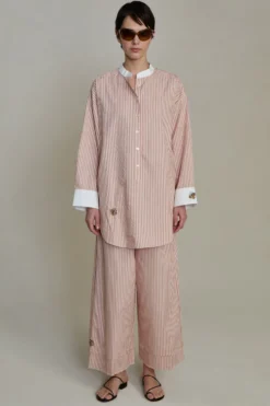 Lita Pant Pink Stripe