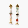 Lucky Catch Earrings Multi