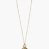 Orris Charm Necklace Labradorite