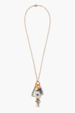 Orris Charm Necklace Multi