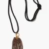Pampille Necklace Smoky Quartz