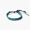 Paracord Single Wrap Bracelet Turquoise