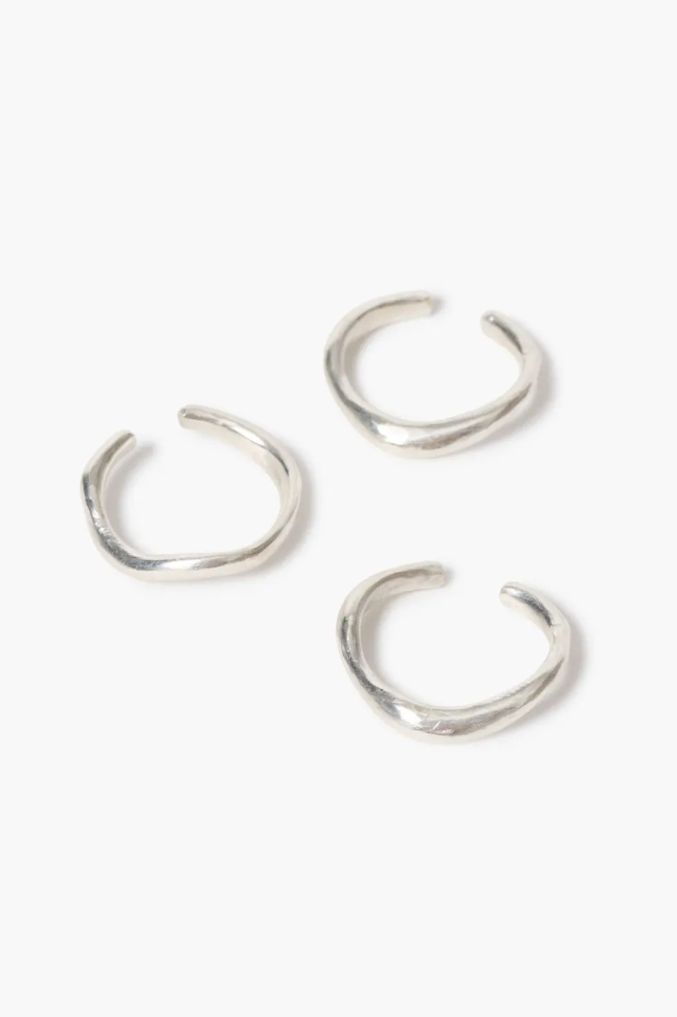 Ripple Toe Ring Set