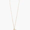 Scarab Charm Necklace Multi
