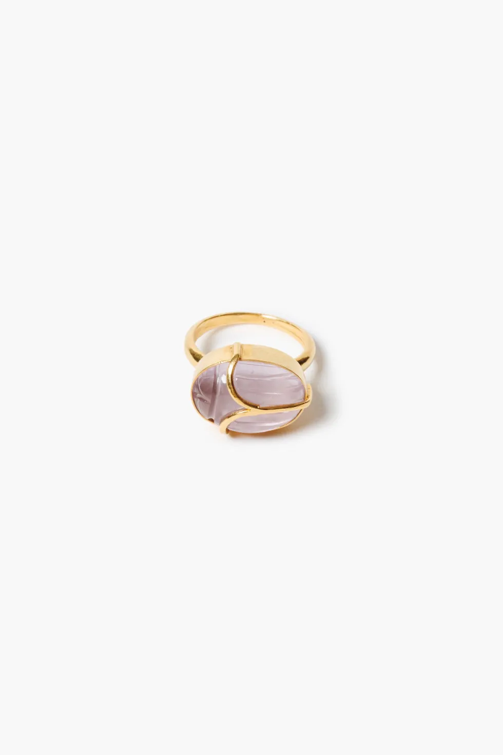 Scarab Ring Amethyst