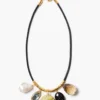 Serpentine Charm Necklace Multi