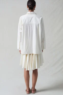 Shoelace Shirt Ivory