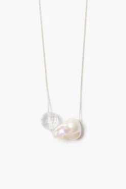 Sorellina Necklace White Pearl
