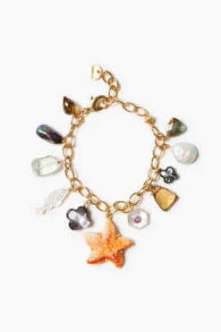 Starfish Charm Bracelet Multi