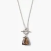 Summit Pendant Necklace Smoky Quartz