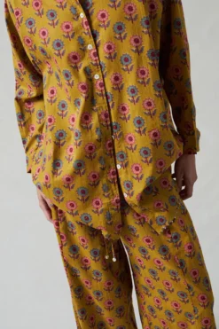 Sunflower Printed Set Mustard