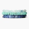 Thalassa Bracelet Set Turq Mix