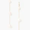 Tiered Floating Pearl Earrings