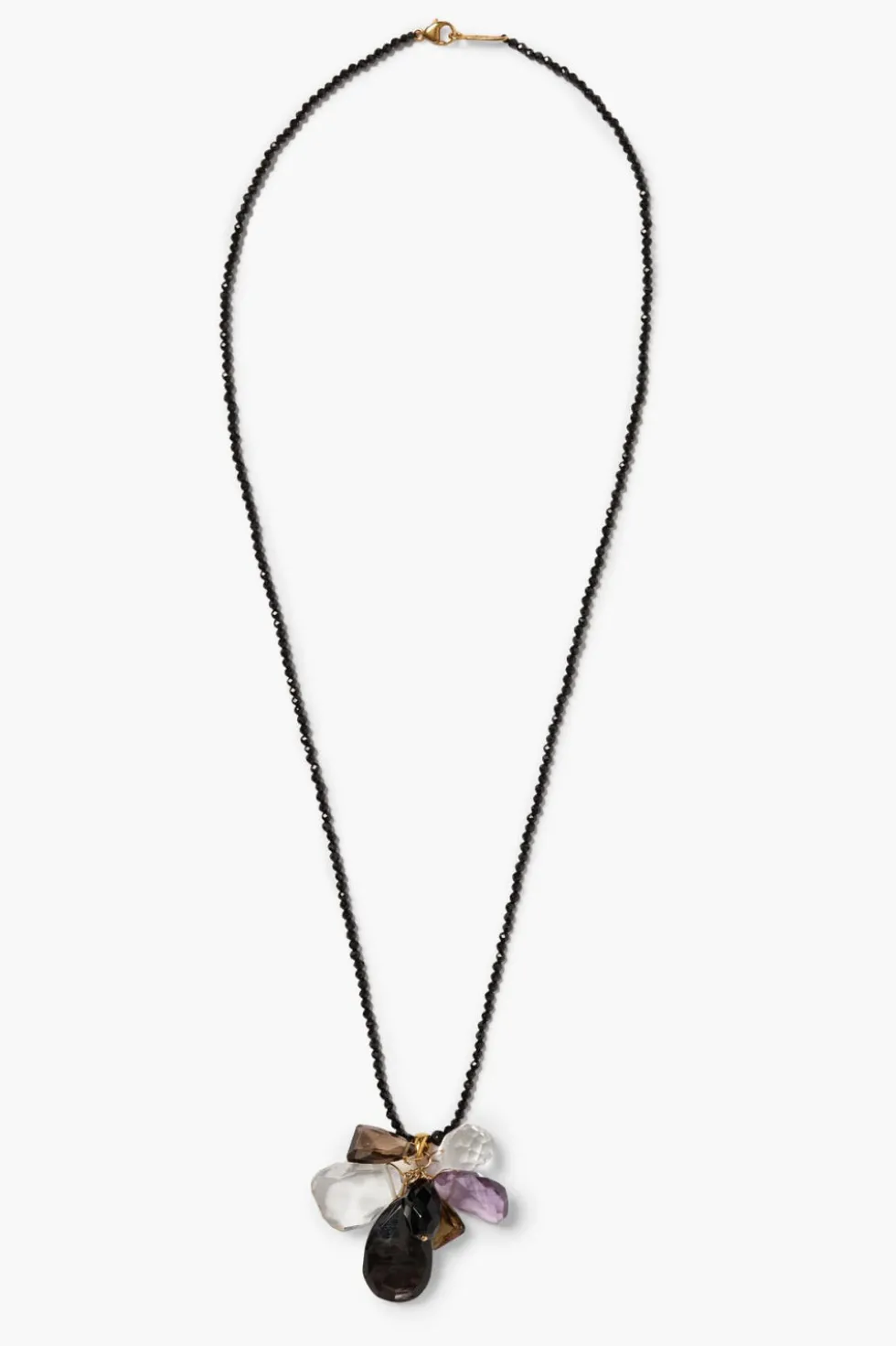 Trove Necklace Black Spinel