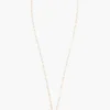 White Freshwater Pearl Toggle Necklace